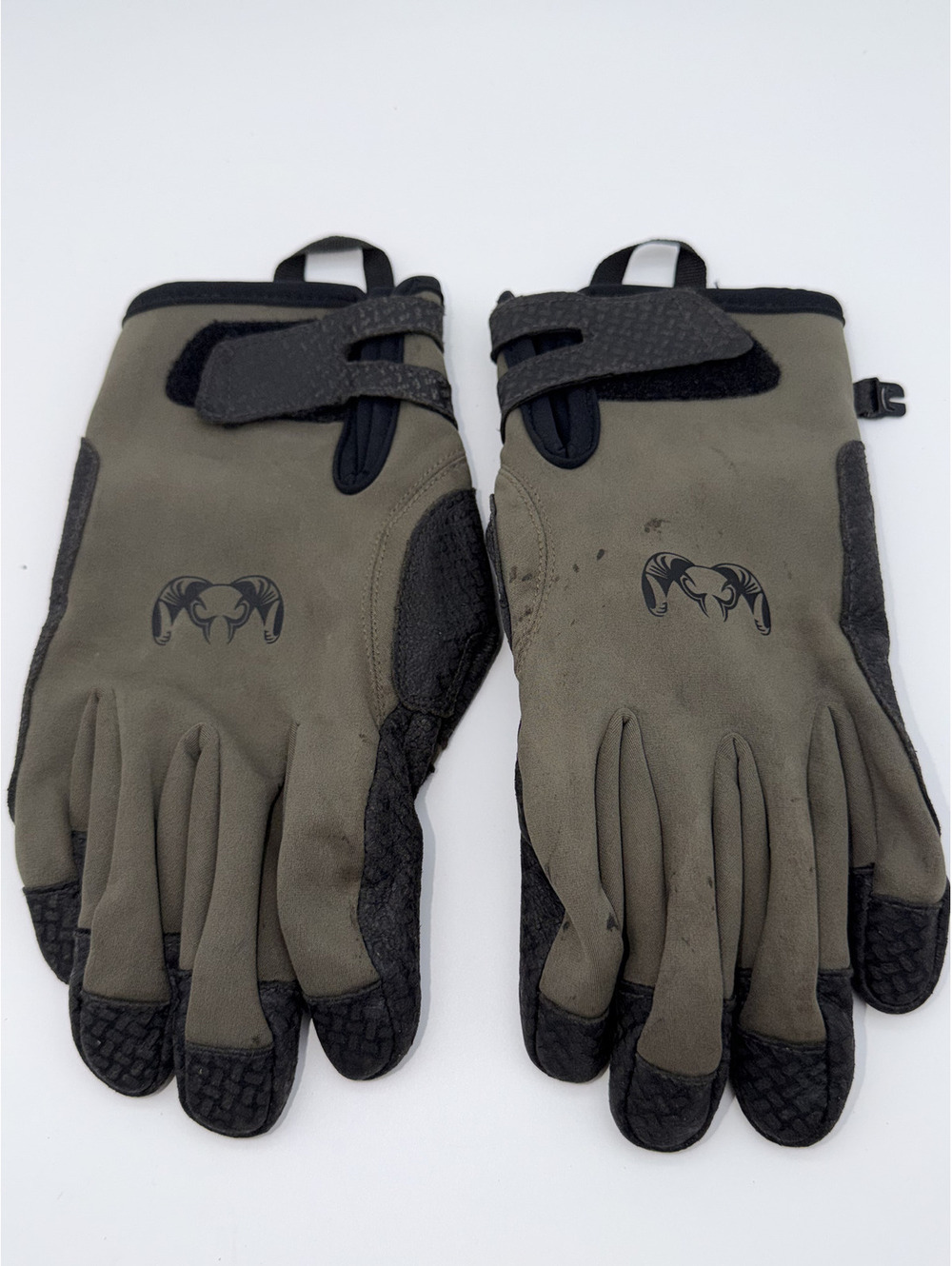 Kuiu Large Gloves with Genuine Leather Palm and Polyester Shell